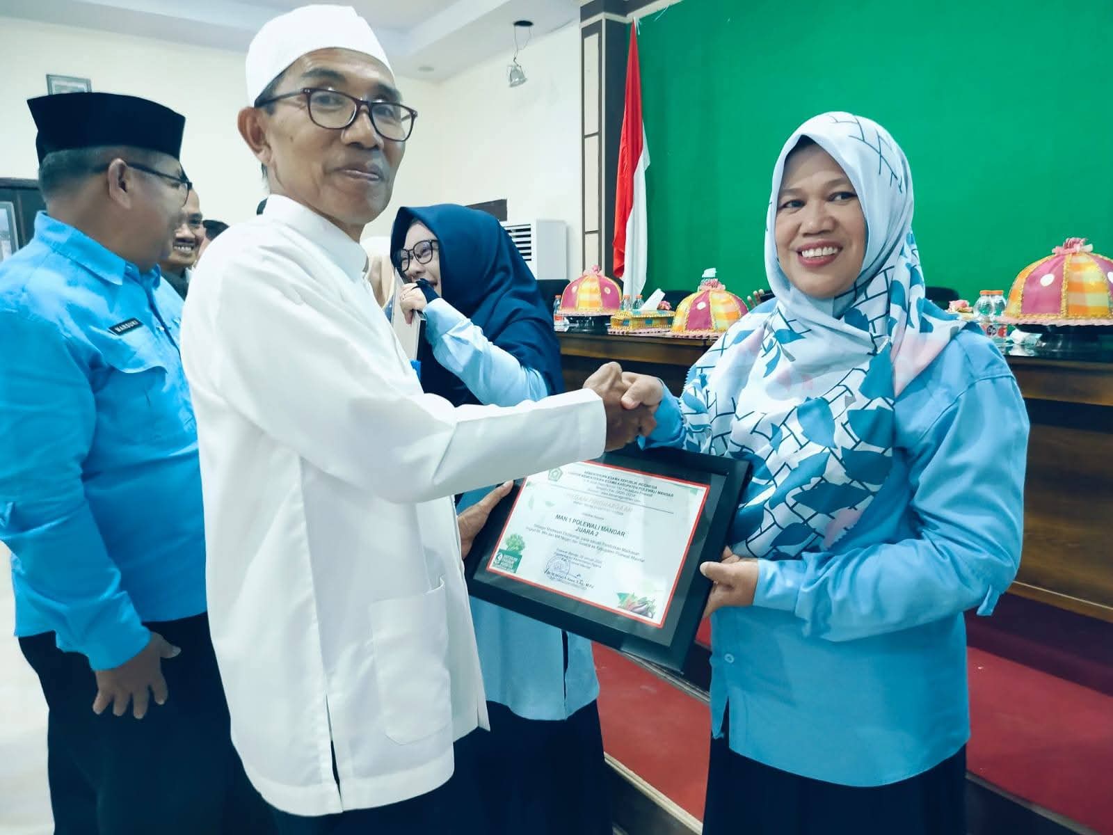 MAN 1 Polman Raih Juara 2 Madrasah Ekoteologi Tingkat MA se-Kabupaten Polewali Mandar